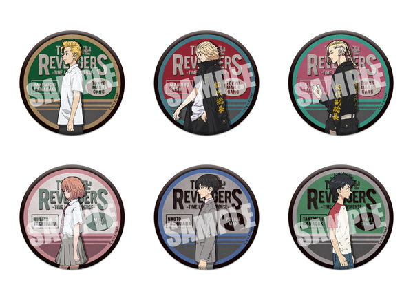 「東京リベンジャーズ」マット缶バッジ Aver.(全6種) セット